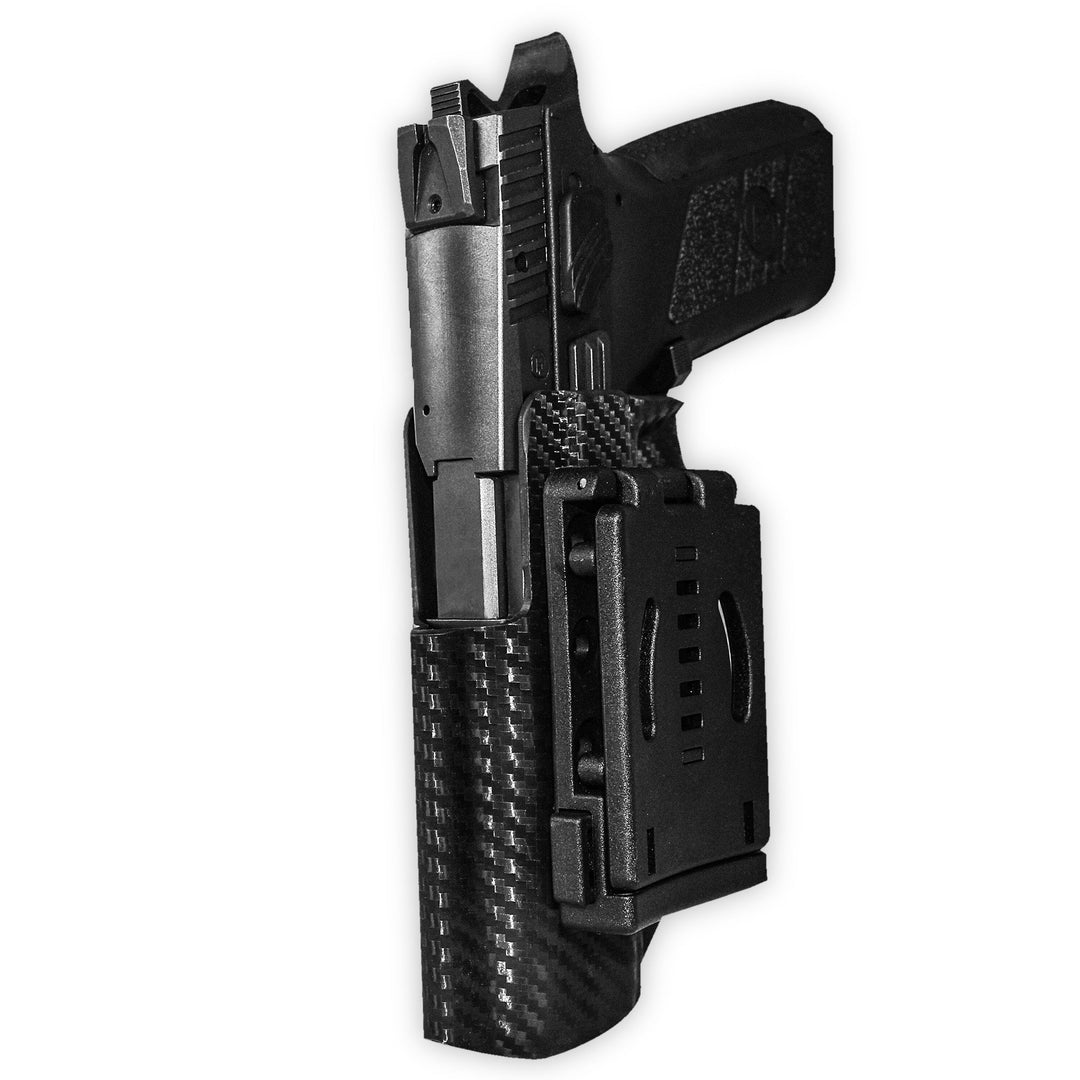 CZ P-09 OWB Concealment/IDPA Holster Carbon Fiber 4