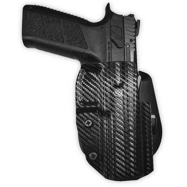 CZ P-09  OWB Paddle Holster Carbon Fiber 3