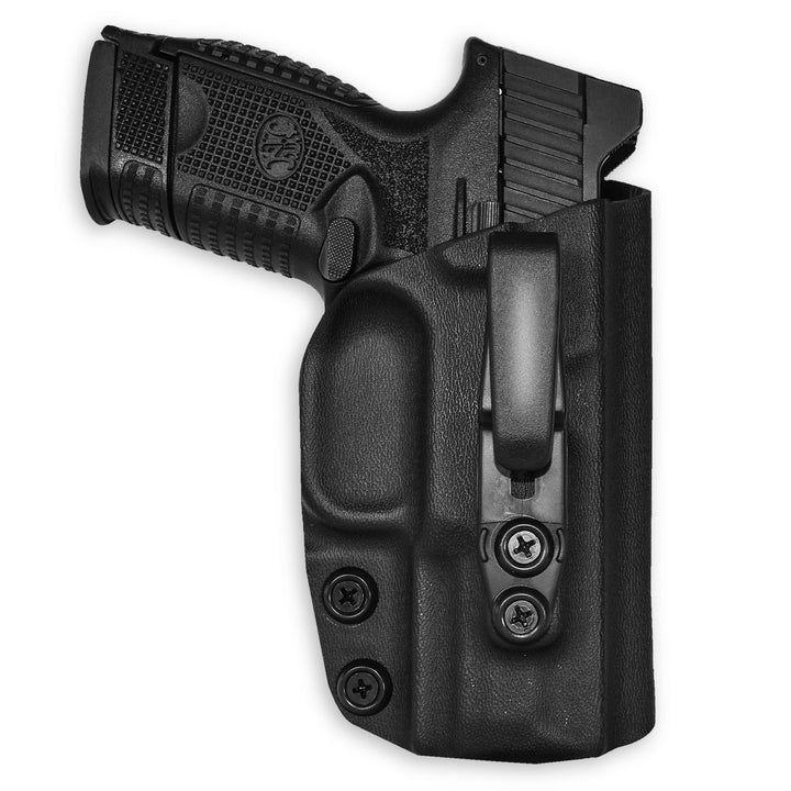 FN 509 IWB Full Cover Classic Tuckable Holster Black 3