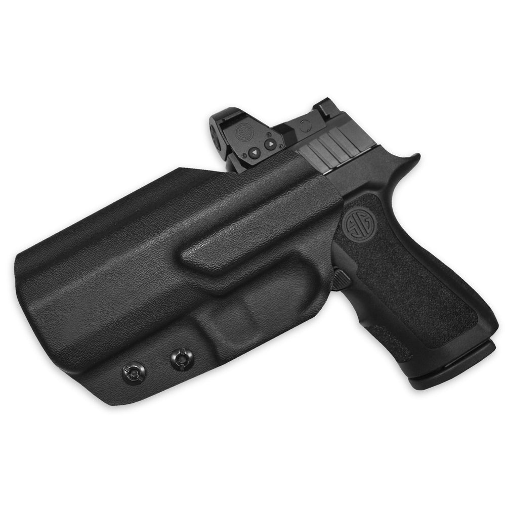 Sig Sauer P320 Compact/ X-Carry IWB Tuckable Red Dot Ready w/ Integrated Claw Holster Black 2