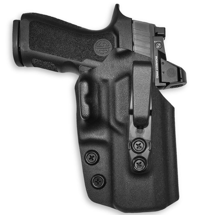 Sig Sauer P320 Compact/ X-Carry IWB Tuckable Red Dot Ready w/ Integrated Claw Holster Black 3
