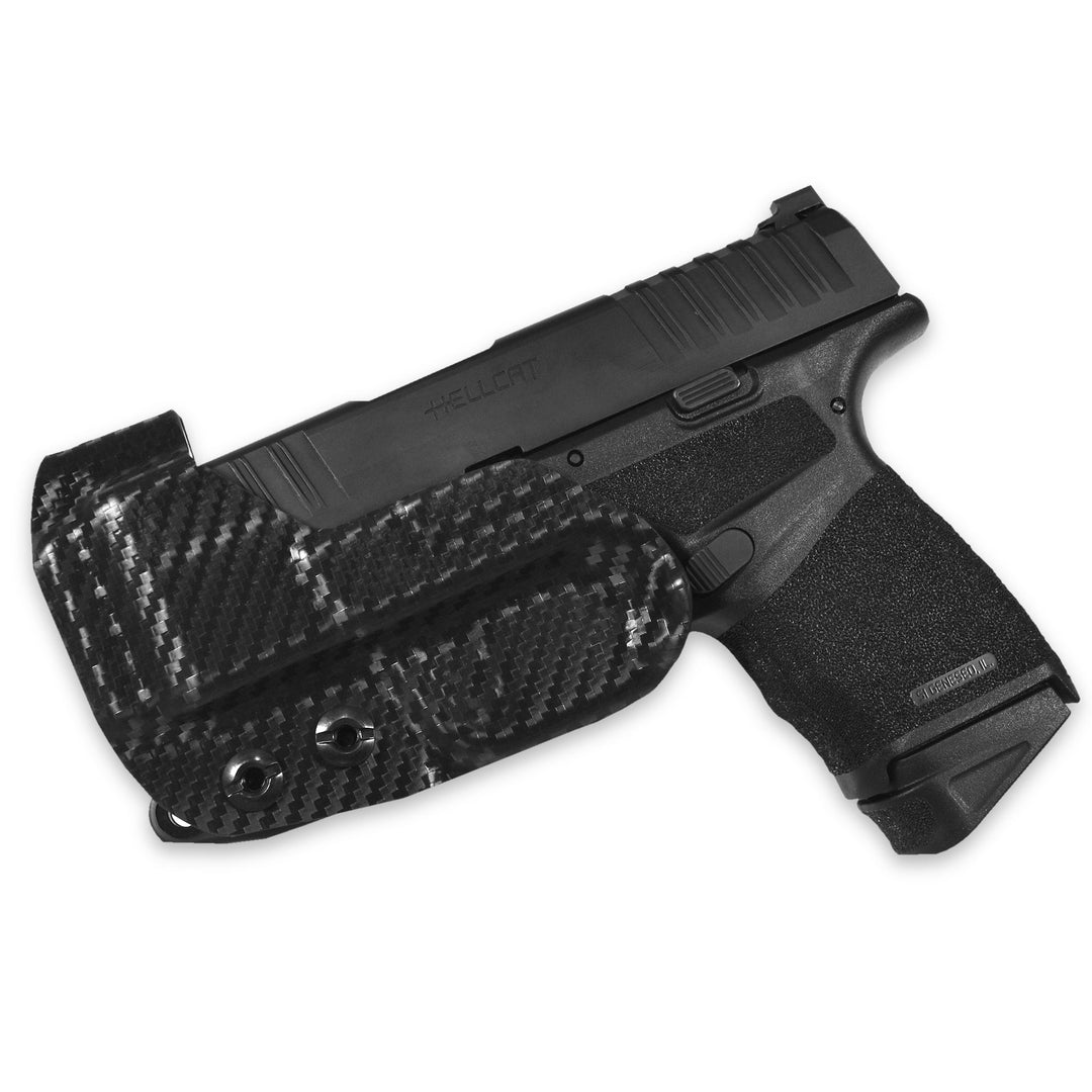 Springfield Armory Hellcat IWB Extra Low Profile Thong Ambidextrous Holster Carbon Fiber 2