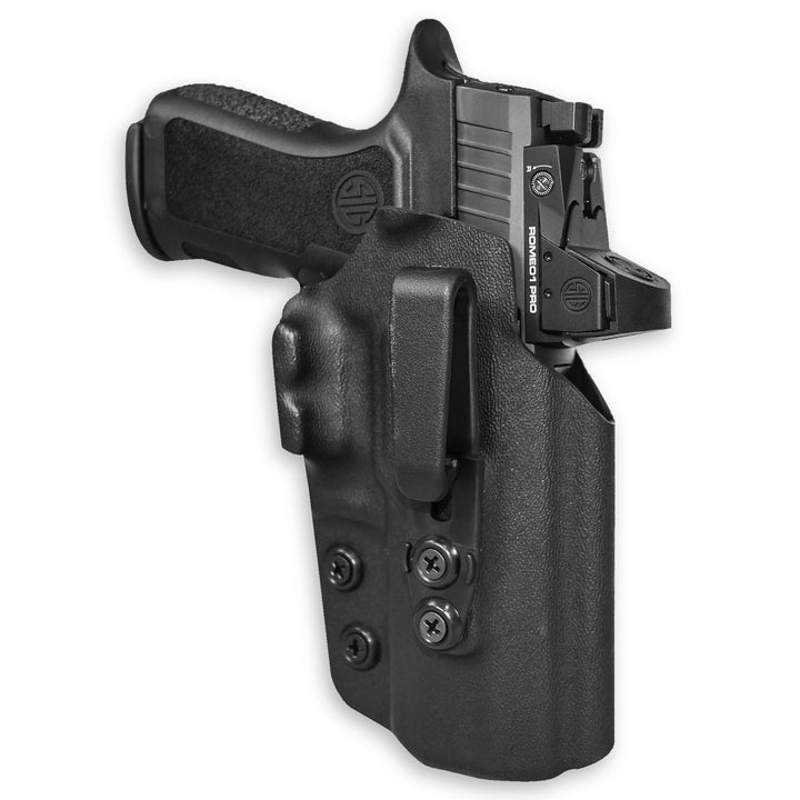 Sig Sauer P320 Compact/ X-Carry IWB Tuckable Red Dot Ready w/ Integrated Claw Holster Black 5