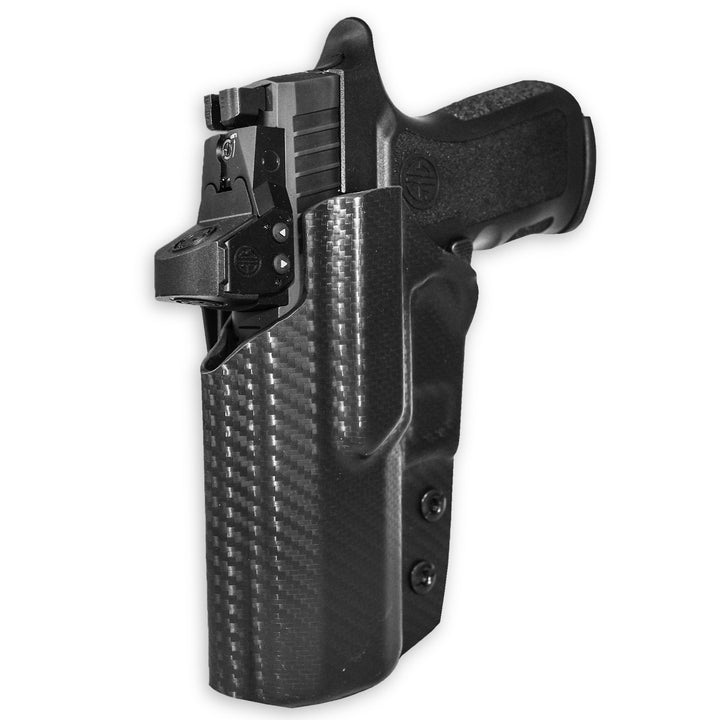 Sig Sauer P320 Compact/ X-Carry IWB Tuckable Red Dot Ready w/ Integrated Claw Holster Carbon Fiber 6