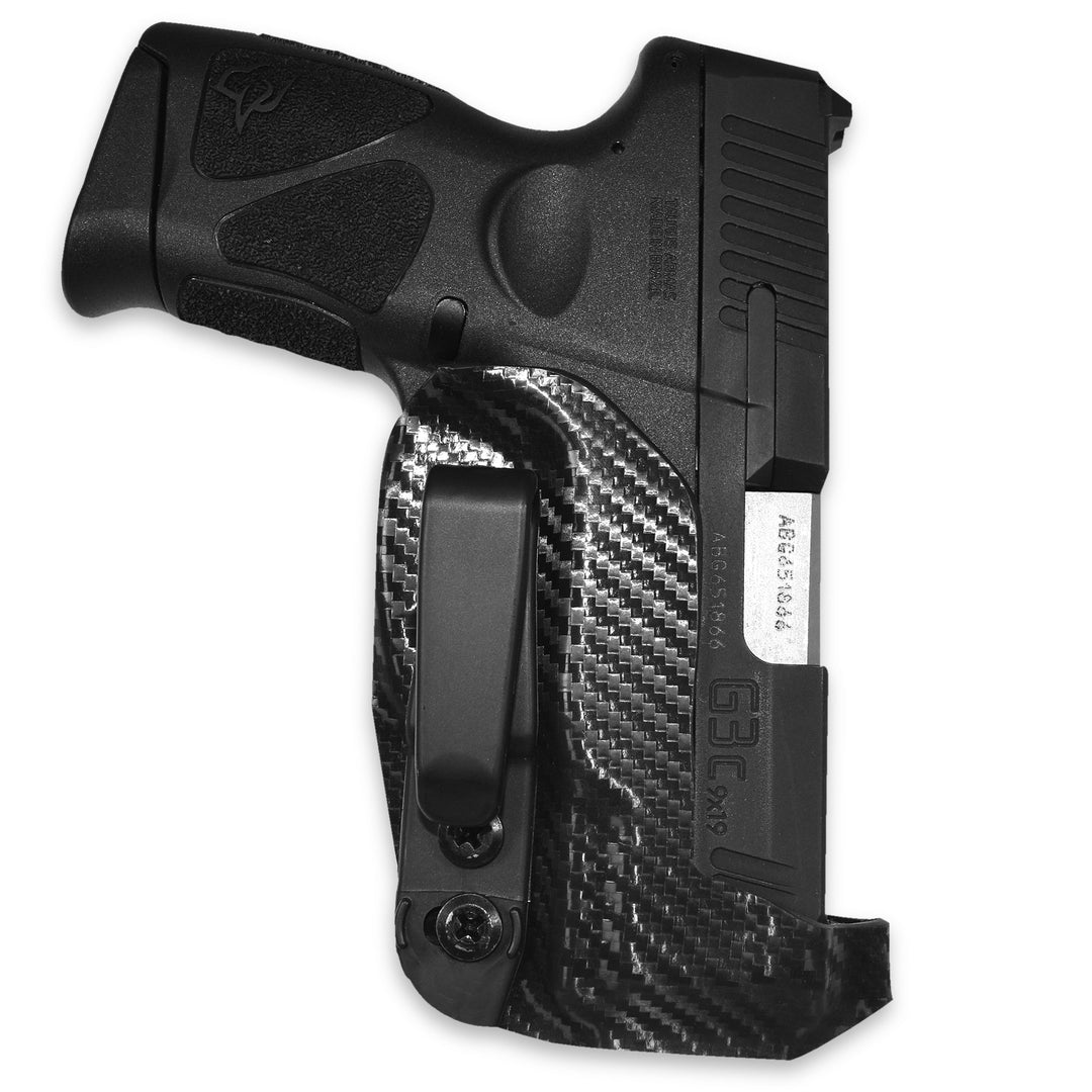 Taurus G2C IWB Extra Low Profile Thong Ambidextrous Holster Carbon Fiber 3