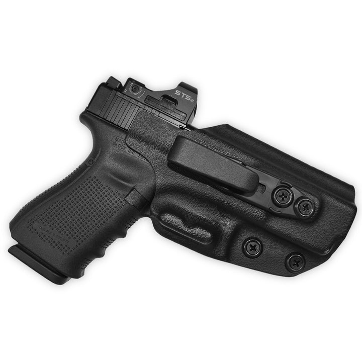 Glock 19 IWB Tuckable Red Dot Ready w/ Integrated Claw Holste Black 1