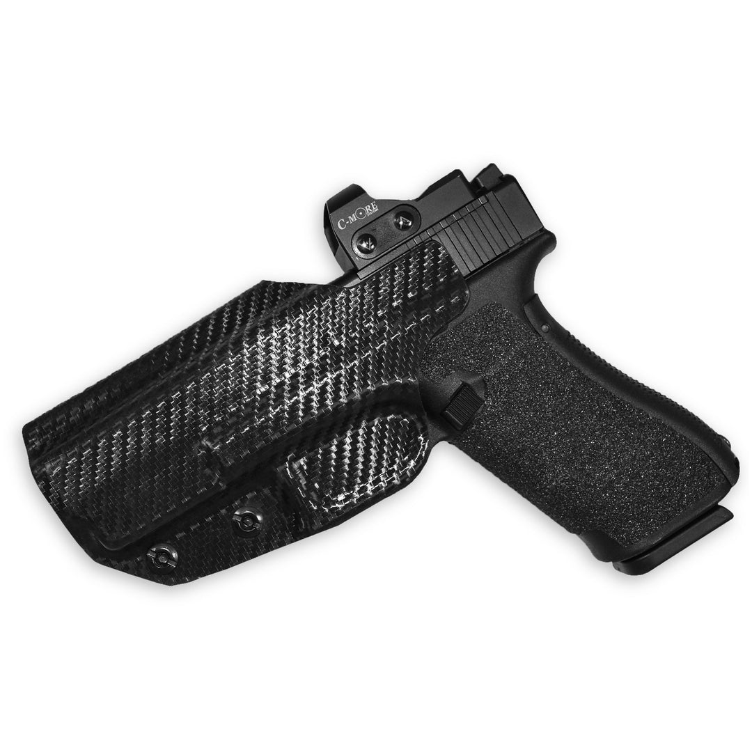 Glock 19 IWB Tuckable Red Dot Ready w/ Integrated Claw Holste Carbon Fiber 5