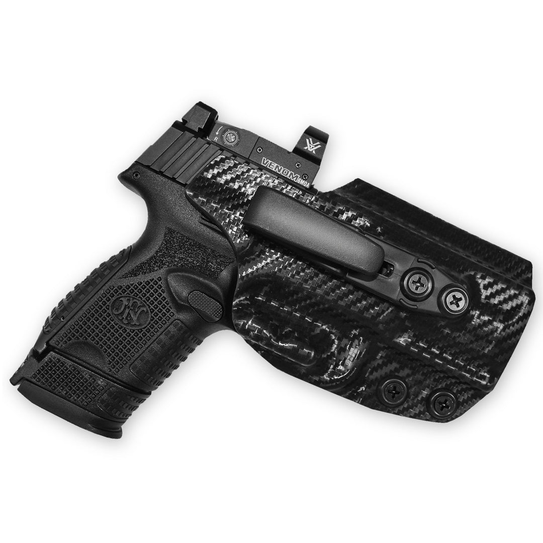 FN 509 IWB Tuckable Red Dot Ready w/ Integrated Claw Holster Carbon Fiber 1