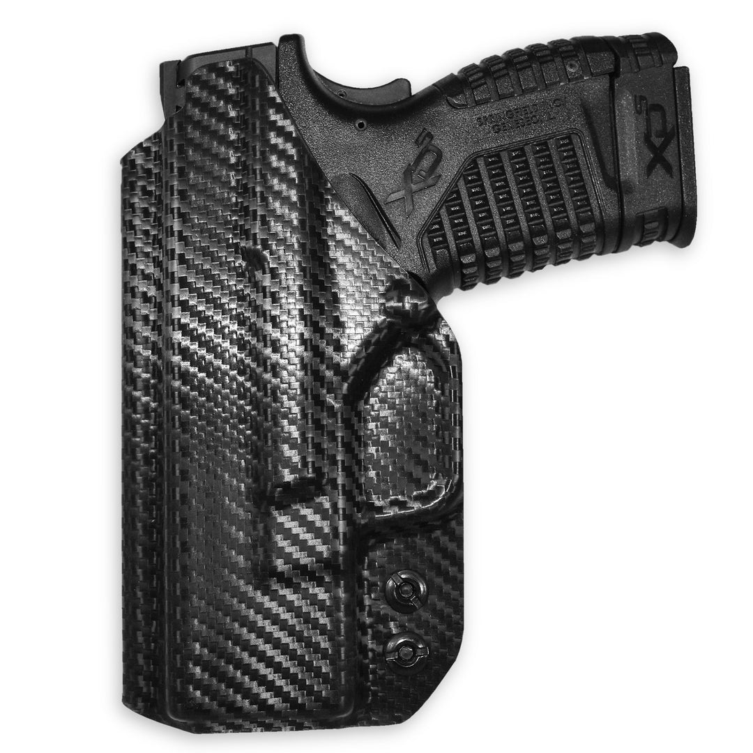 Springfield XDS 3.33 IWB Full Cover Classic Tuckable Holster Carbon Fiber 3