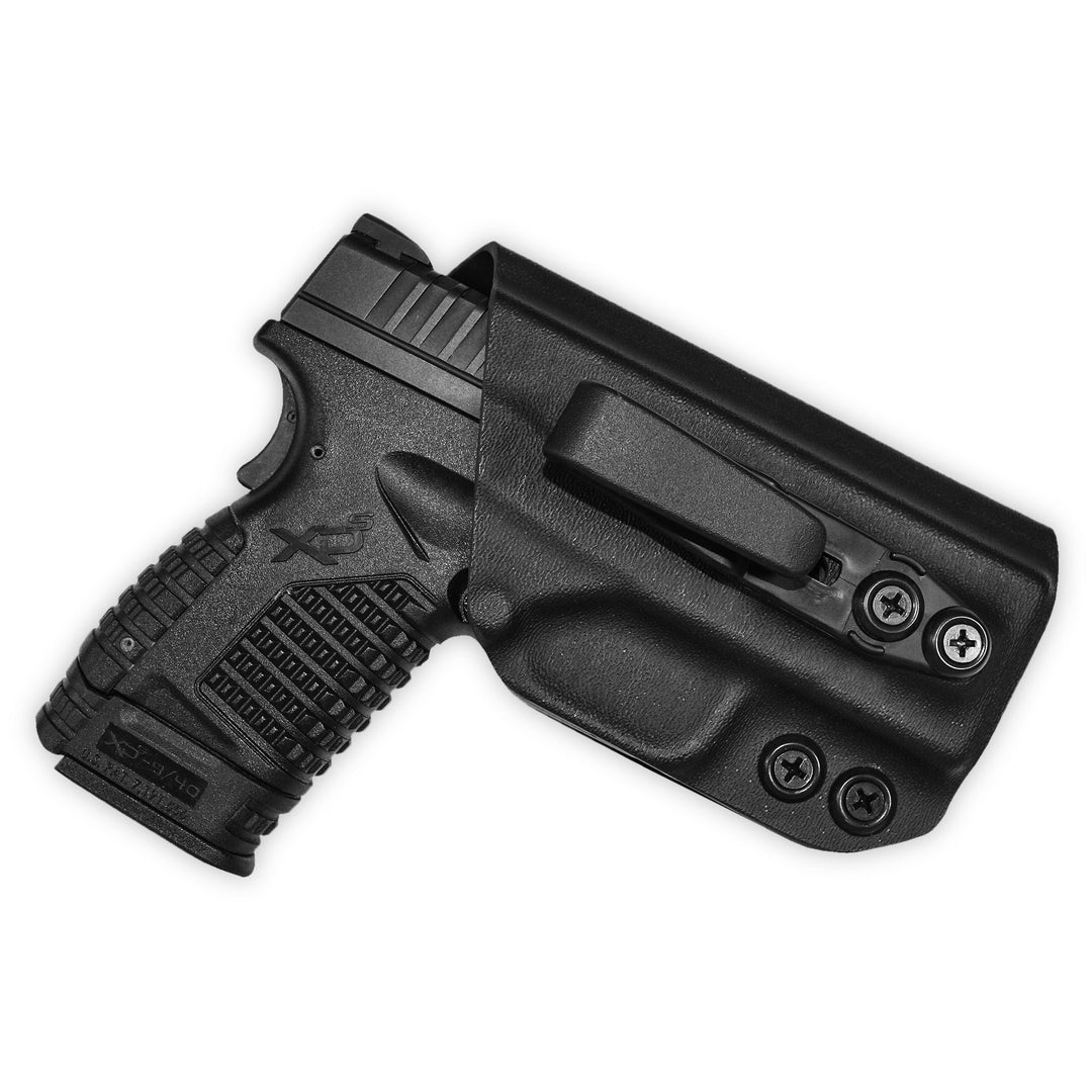 Springfield XDS 3.33 IWB Full Cover Classic Tuckable Holster Black 1