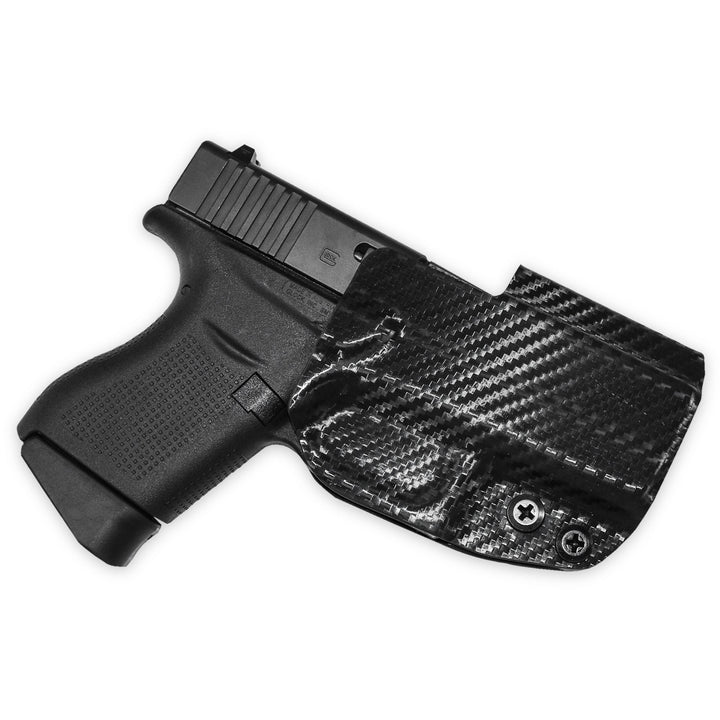 Glock 43 OWB Concealment/IDPA Holster Carbon Fiber 1