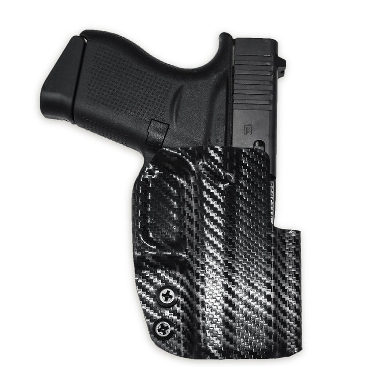 Glock 43 OWB Concealment/IDPA Holster Carbon Fiber 3