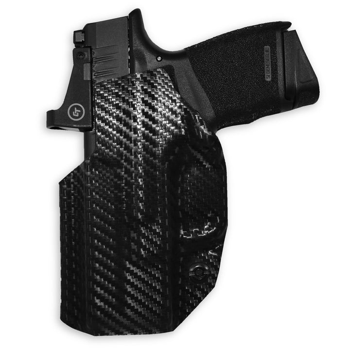 Springfield Hellcat IWB Tuckable Red Dot Ready w/ Integrated Claw Holster Carbon Fiber 3