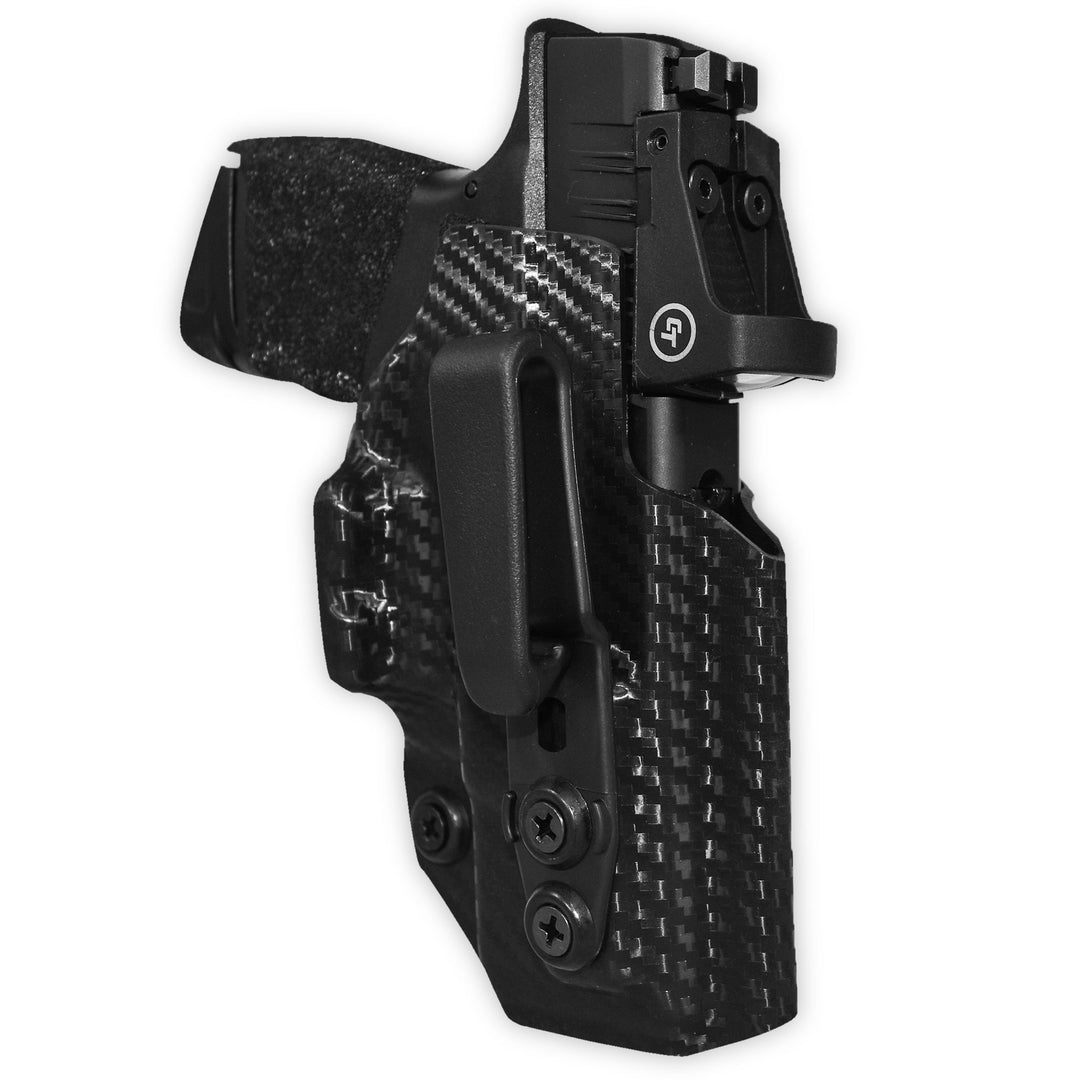 Springfield Hellcat IWB Tuckable Red Dot Ready w/ Integrated Claw Holster Carbon Fiber 4