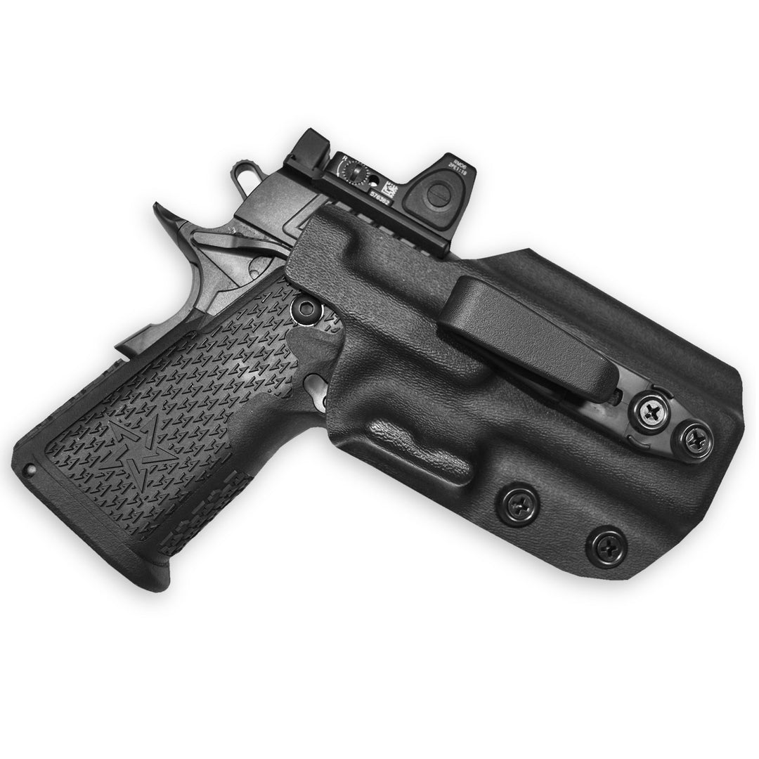 STI Staccato C2 IWB Tuckable Red Dot Ready w/ Integrated Claw Holster Black 1