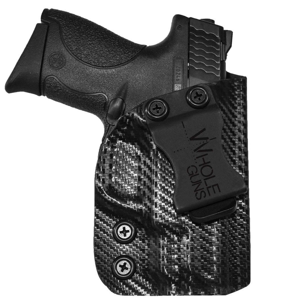 SMITH & WESSON M&P SHIELD 9MM/40SW IWB Full Cover Classic Holster Carbon Fiber 3