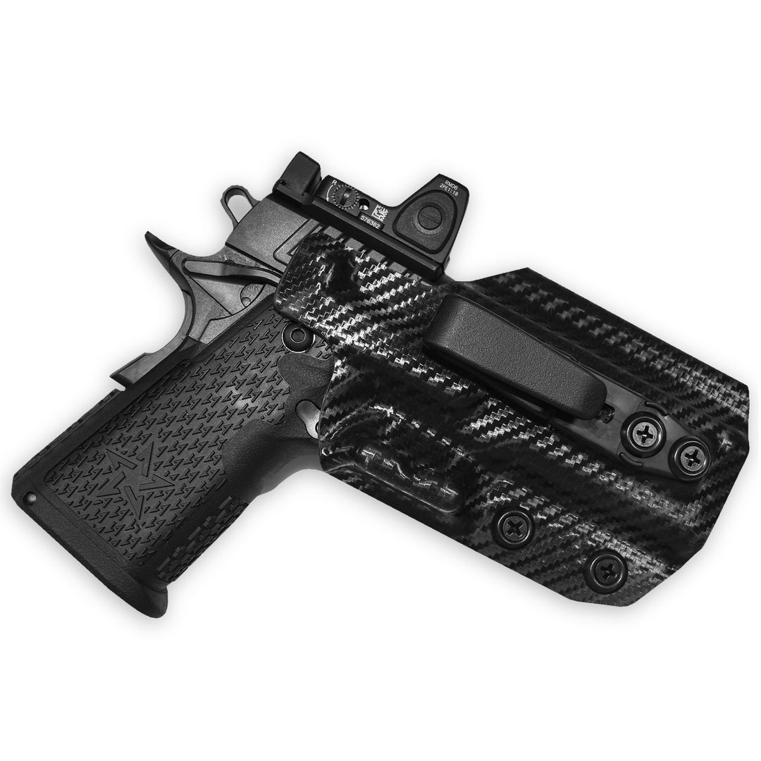 STI Staccato C2 IWB Tuckable Red Dot Ready w/ Integrated Claw Holster Carbon Fiber 1