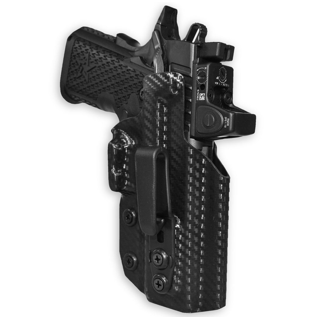 STI Staccato C2 IWB Tuckable Red Dot Ready w/ Integrated Claw Holster Carbon Fiber 4