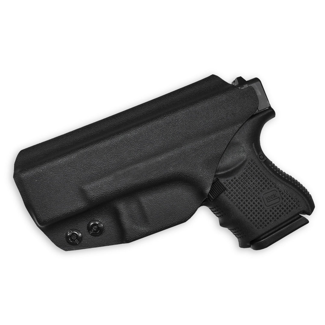 Glock 26 IWB Full Cover Classic Tuckable Holster Black 2