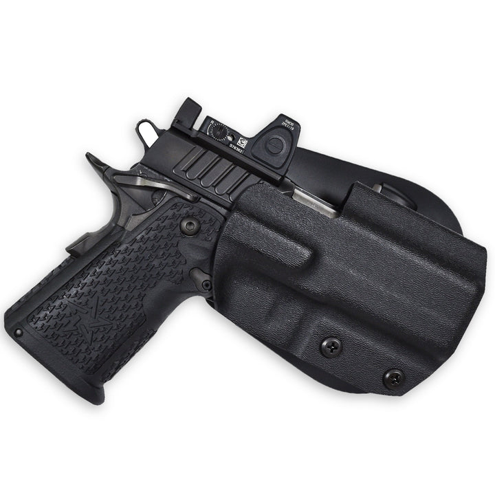 STI Staccato C2 OWB Paddle Holster Black 1