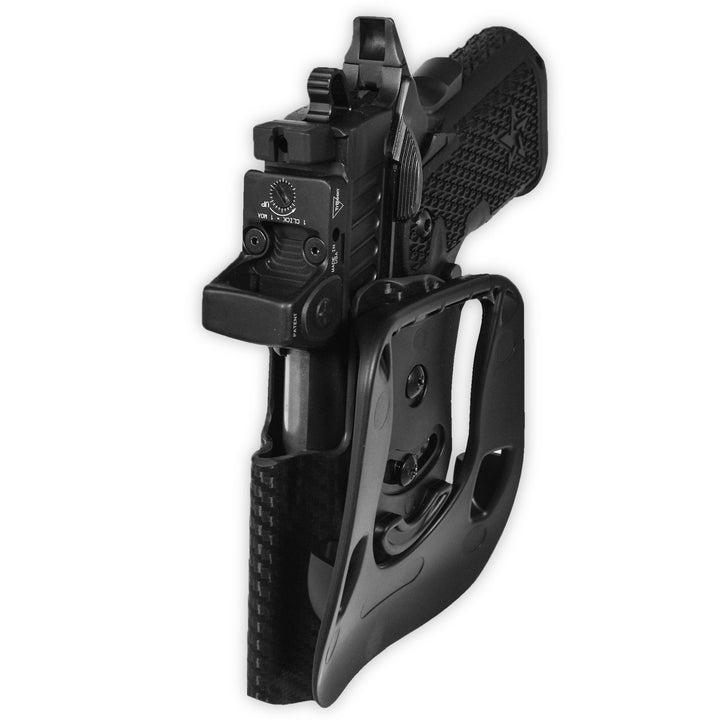 STI Staccato C2 OWB Paddle Holster Carbon Fiber 4