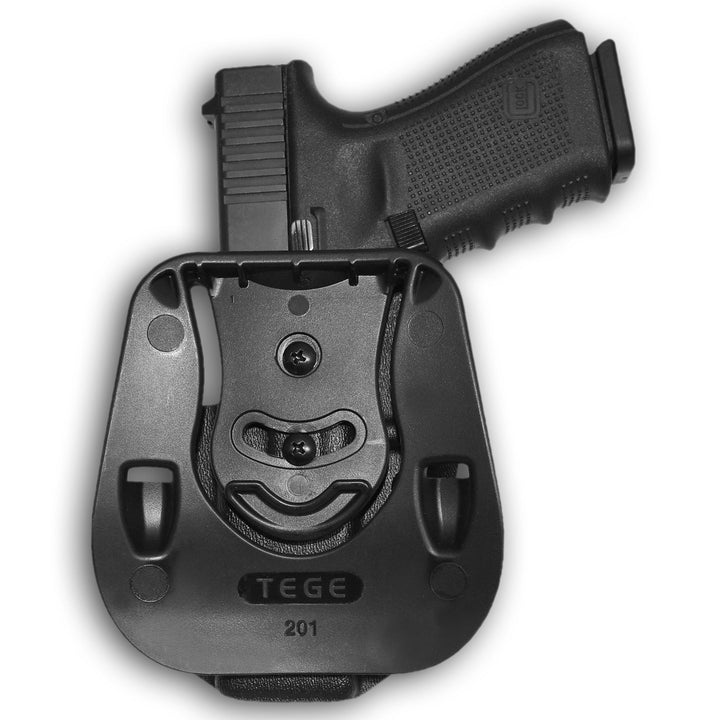 Glock 17/22/44/45 OWB Paddle Holster Black 4