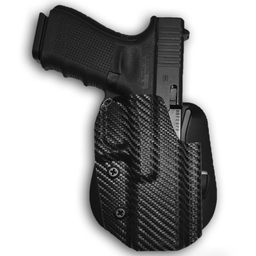 Glock 17/22/44/45 OWB Paddle Holster Carbon Fiber 3