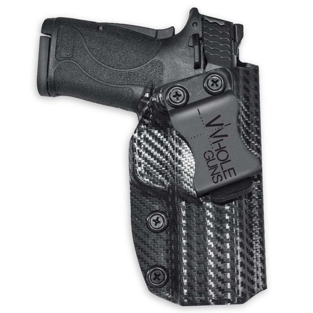 Smith & Wesson M&P380 Shield EZ IWB Full Cover Classic Holster Carbon Fiber 3