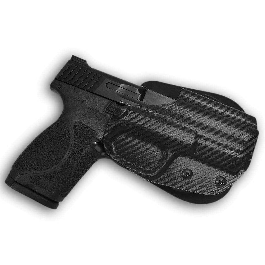 Smith & Wesson M&P9 5'' Barrel OWB Paddle Holster Carbon Fiber 1