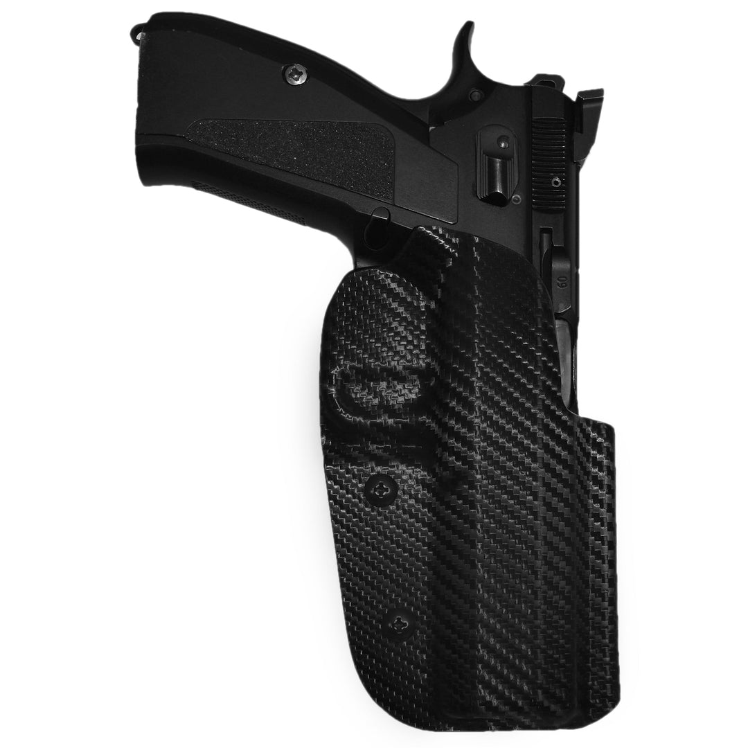 CZ 75 SP-01 OWB Concealment/IDPA Holster Carbon Fiber 3