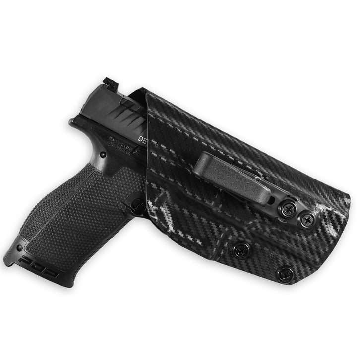 Walther PDP Compact/4"/4.5" IWB Full Cover Classic Tuckable Holster Carbon Fiber 1