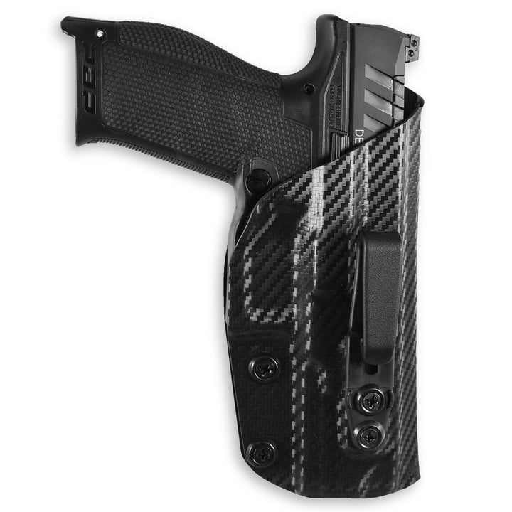 Walther PDP Compact/4"/4.5" IWB Full Cover Classic Tuckable Holster Carbon Fiber 3