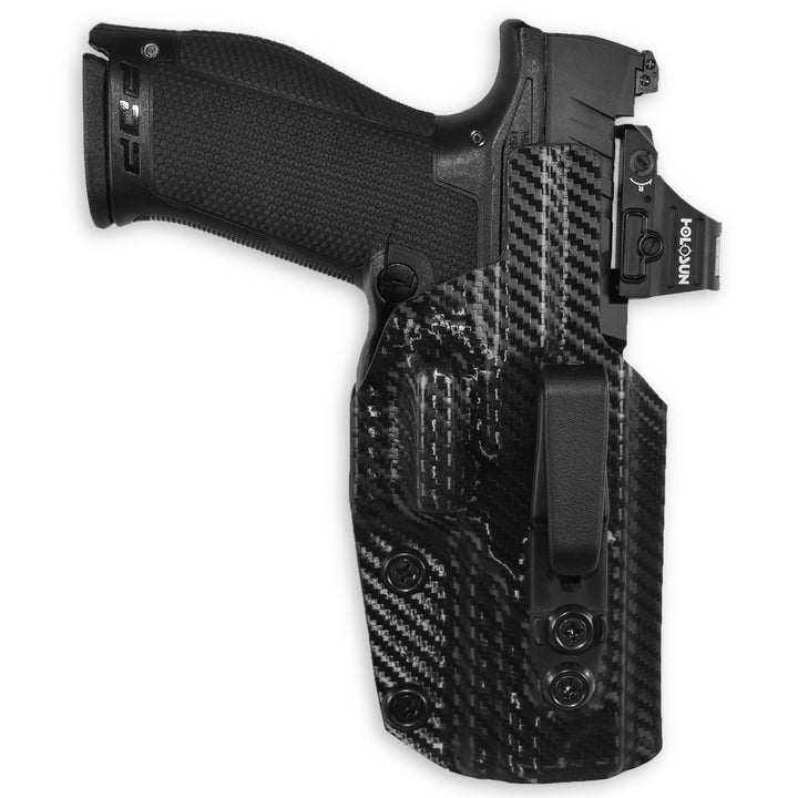 WALTHER PDP COMPACT/4"/4.5" IWB Tuckable Red Dot Ready w/ Integrated Claw Holster Carbon Fiber 3