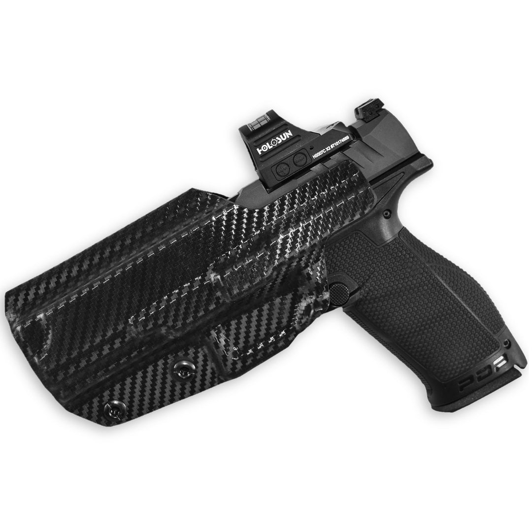 WALTHER PDP COMPACT/4"/4.5" IWB Tuckable Red Dot Ready w/ Integrated Claw Holster Carbon Fiber 2