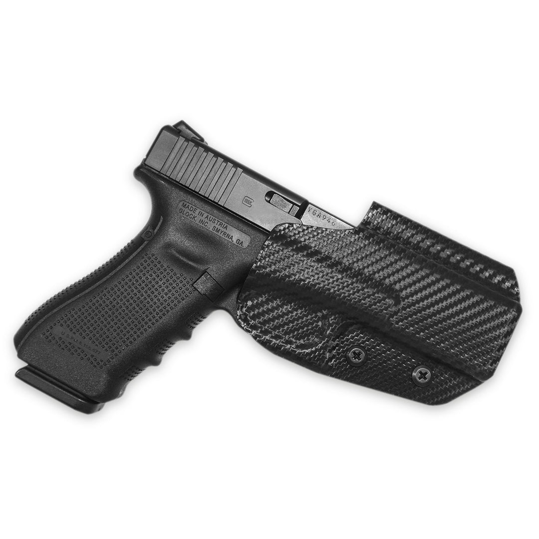 Glock 17 22 31 (Gen 1-5) OWB Concealment/IDPA Holster Carbon Fiber 1