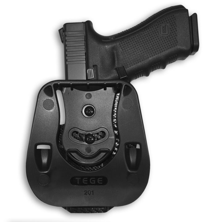 Glock 17/22/44/45 OWB Paddle Holster Carbon Fiber 4