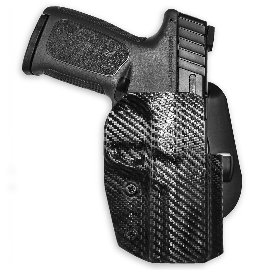SMITH & WESSON SD9 / SD40 VE OWB PADDLE HOLSTER Carbon Fiber 3