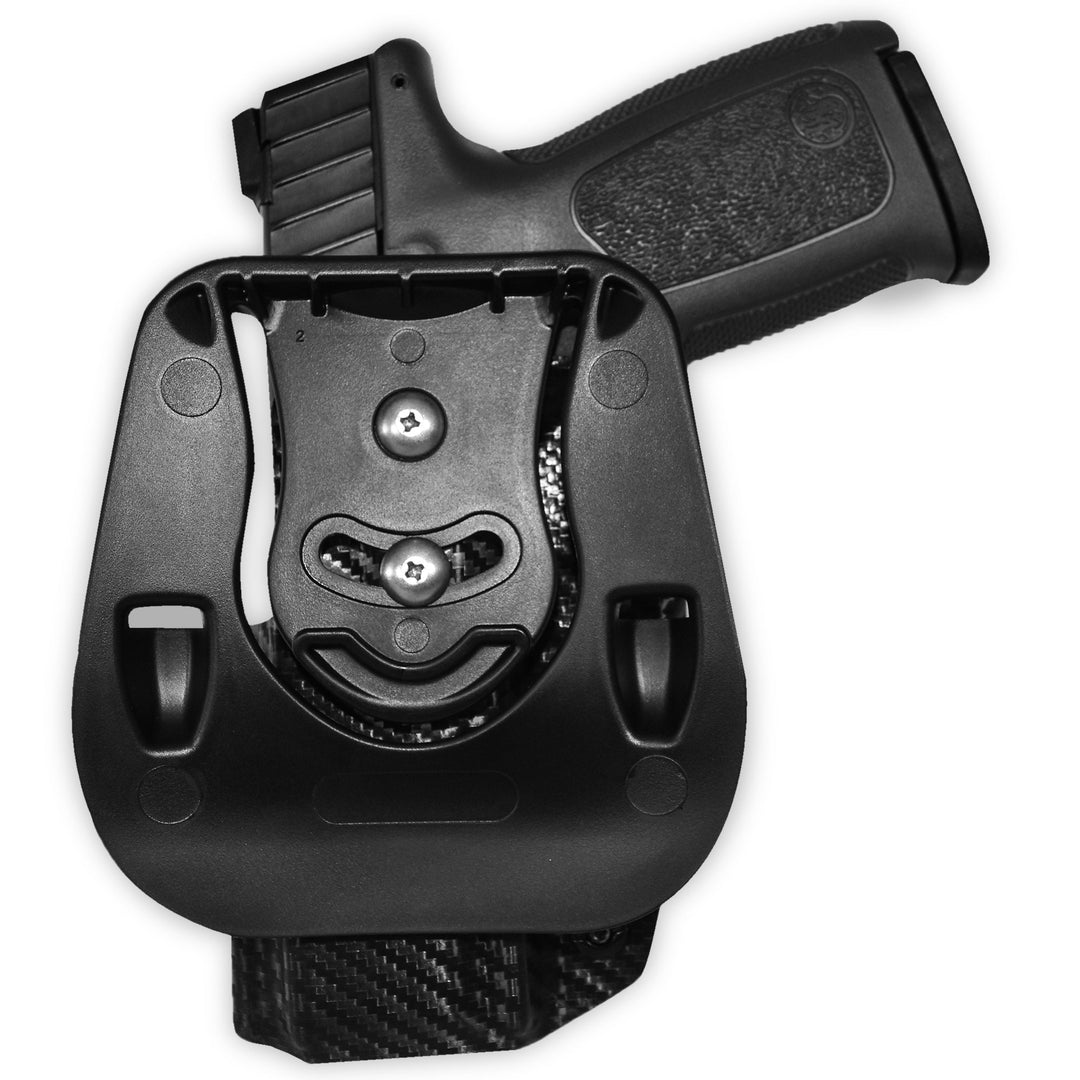 SMITH & WESSON SD9 / SD40 VE OWB PADDLE HOLSTER Carbon Fiber 4