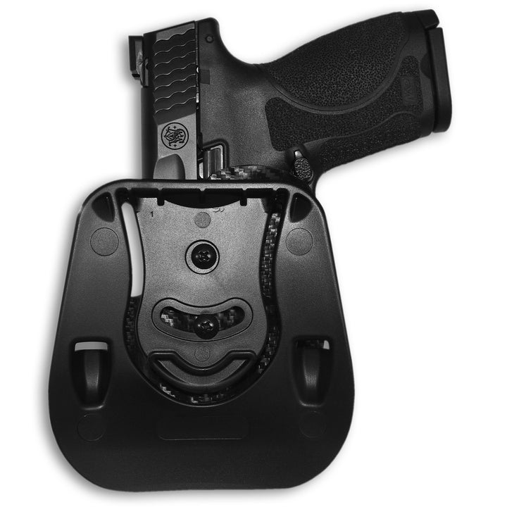 Smith & Wesson M&P9 5'' Barrel OWB Paddle Holster Carbon Fiber 4