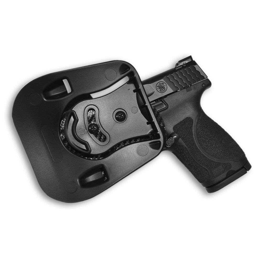 Smith & Wesson M&P9 5'' Barrel OWB Paddle Holster Carbon Fiber 2