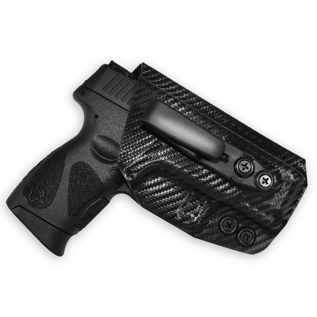 Taurus G3C IWB Full Cover Classic Tuckable Holster Carbon Fiber 1