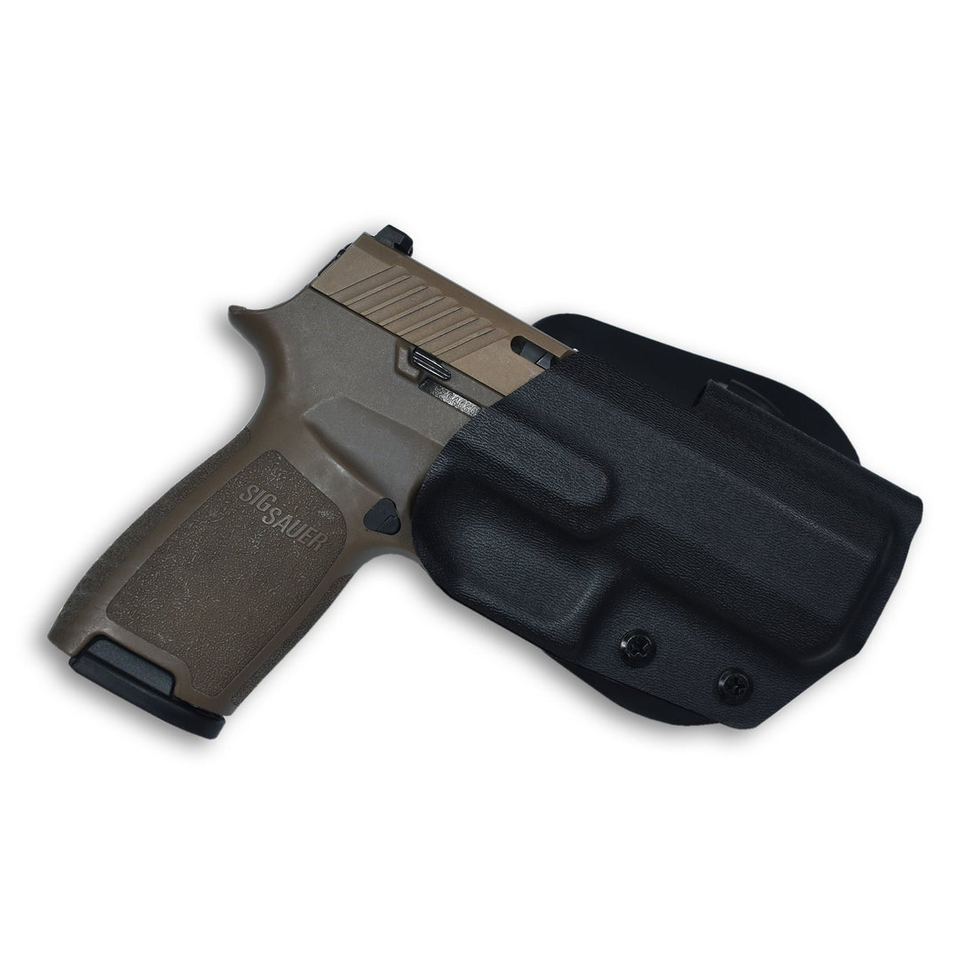 Sig P320 Compact/X-Carry OWB Paddle Holster Black 1