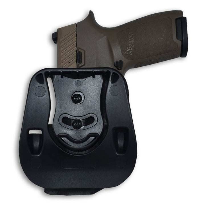 Sig P320 Compact/X-Carry OWB Paddle Holster Black 4