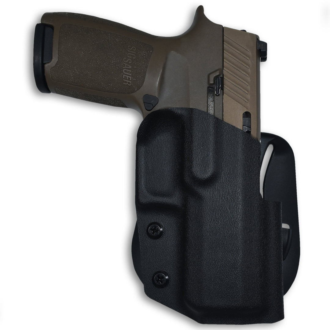 Sig P320 Compact/X-Carry OWB Paddle Holster Black 3