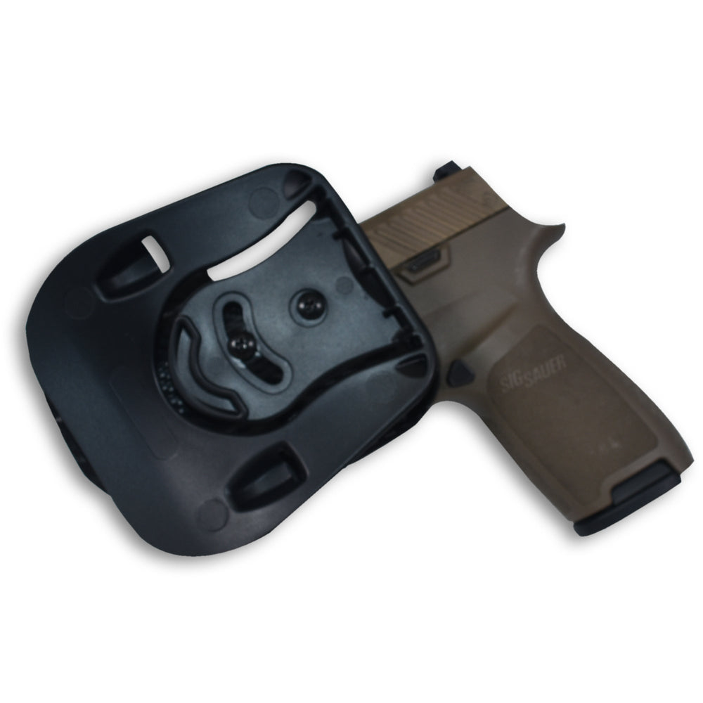 Sig P320 Compact/X-Carry OWB Paddle Holster Black 2