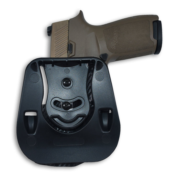 Sig P320 Compact/X-Carry OWB Paddle Holster Carbon Fiber 3