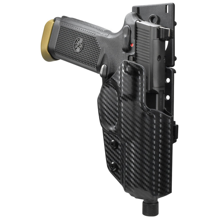 FN FNX-45 Tactical OWB CONCEALMENT/IDPA HOLSTER Carbon Fiber 3