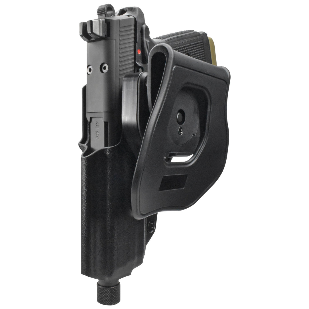 FN FNX-45 Tactical OWB Quick detach Paddle Holster Carbon Fiber 4