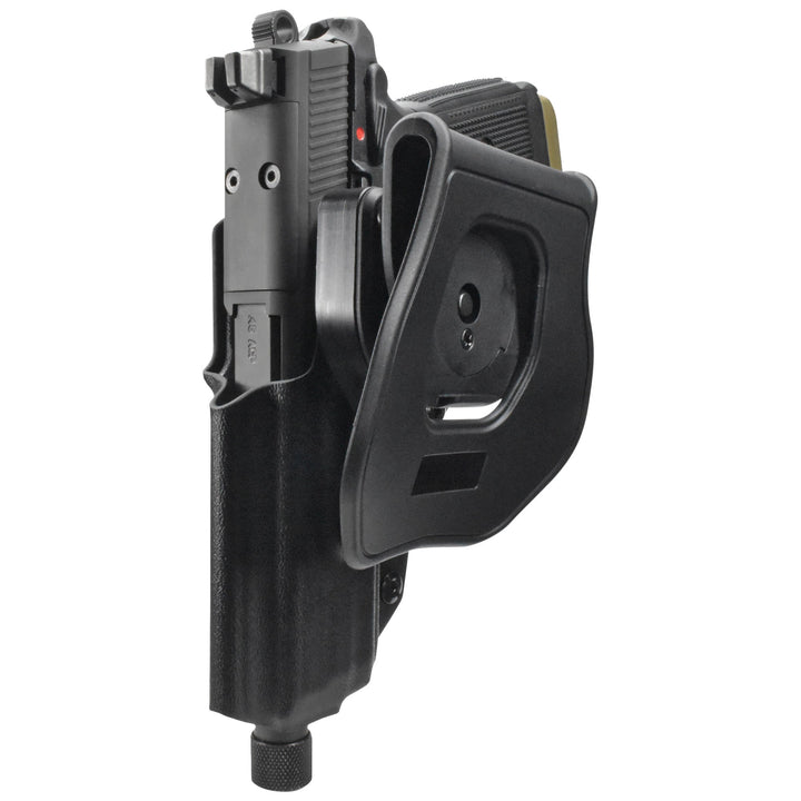 FN FNX-45 Tactical OWB Quick detach Paddle Holster Carbon Fiber 4