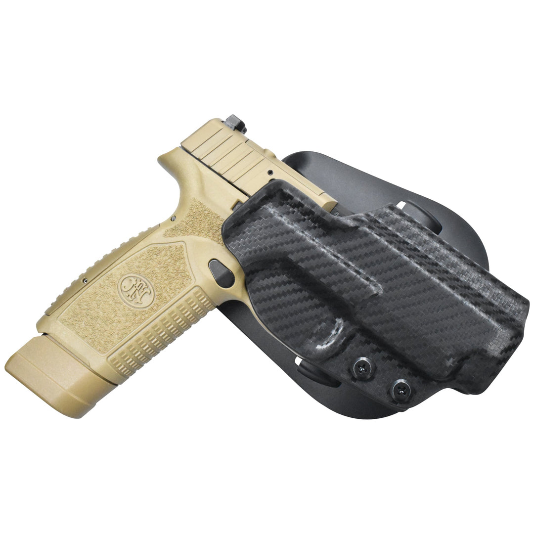 FN Reflex XL MRD OWB Paddle Holster Carbon Fiber 1